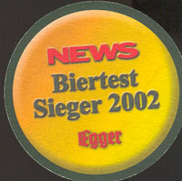 Beer coaster egger-bier-3-zadek