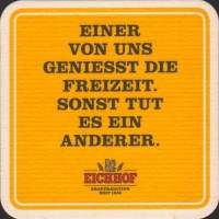 Beer coaster eichhof-95-zadek