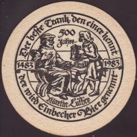 Beer coaster einbecker-73-zadek