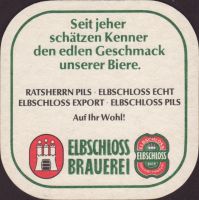 Beer coaster elbschloss-4-zadek