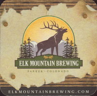 Beer coaster elk-mountain-1