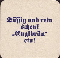 Beer coaster englbrau-1-zadek