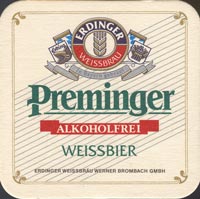 Beer coaster erdinger-2-zadek