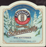 Beer coaster erdinger-60-zadek