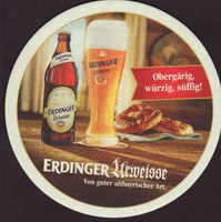 Beer coaster erdinger-67-zadek