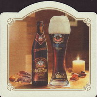 Beer coaster erdinger-68-zadek