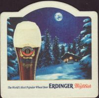 Beer coaster erdinger-70-zadek