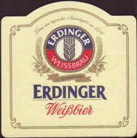 Beer coaster erdinger-74