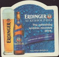 Beer coaster erdinger-75