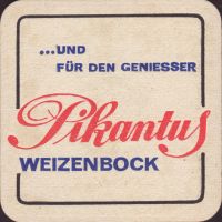 Beer coaster erdinger-81-zadek