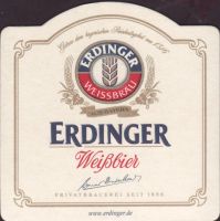 Beer coaster erdinger-86