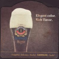 Beer coaster erdinger-98-zadek