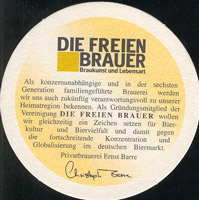 Beer coaster ernst-barre-8-zadek