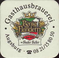 Beer coaster erste-augsburger-gasthaus-1