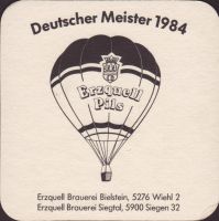 Beer coaster erzquell-18-zadek