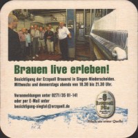 Beer coaster erzquell-50-zadek-small