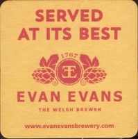 Beer coaster evan-evans-1