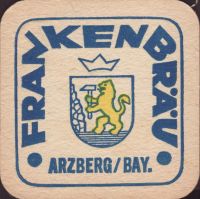 Beer coaster exportbierbrauerei-frankenbrau-1