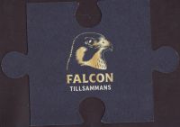 Beer coaster falcon-11