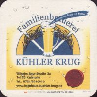 Pivní tácek familienbrauerei-kuhler-krug-1