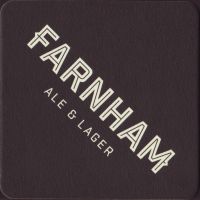 Beer coaster farnham-ale-lager-1