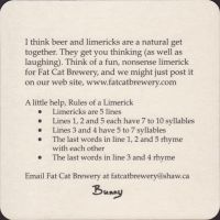 Beer coaster fat-cat-2-zadek