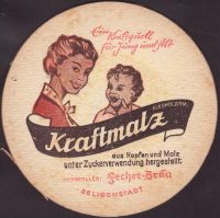 Beer coaster fecher-brau-2-zadek