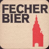 Beer coaster fecher-brau-3-oboje