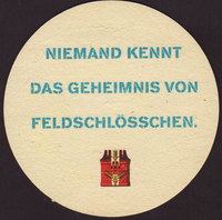 Beer coaster feldschloesschen-106