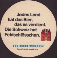 Beer coaster feldschloesschen-136