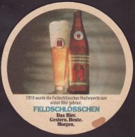 Beer coaster feldschloesschen-145-zadek