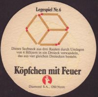 Beer coaster feldschloesschen-158-zadek-small