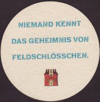 Beer coaster feldschloesschen-160