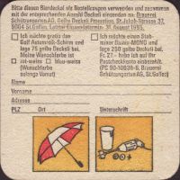 Beer coaster feldschloesschen-182-zadek