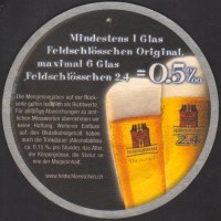 Beer coaster feldschloesschen-209