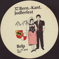 Beer coaster feldschloesschen-96-zadek