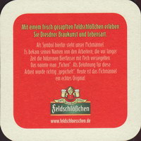 Beer coaster feldschlosschen-30-zadek