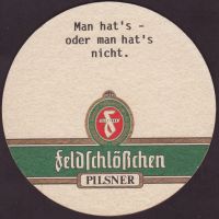 Beer coaster feldschlosschen-52