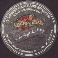 Beer coaster fischer-brau-2-oboje