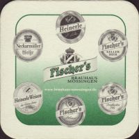 Beer coaster fischers-brauhaus-3-zadek