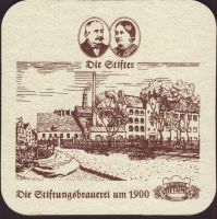 Pivní tácek fischers-stiftungsbrau-6-zadek