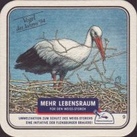 Beer coaster flensburger-51-zadek