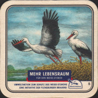 Beer coaster flensburger-70-zadek