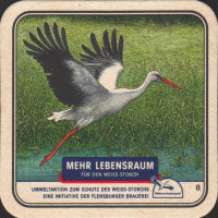 Beer coaster flensburger-72-zadek