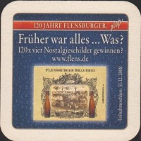 Beer coaster flensburger-74-oboje