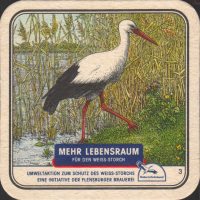 Beer coaster flensburger-76-zadek