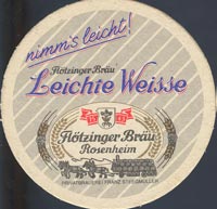 Beer coaster flotzinger-brau-1