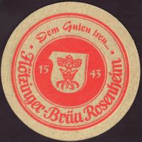 Beer coaster flotzinger-brau-10