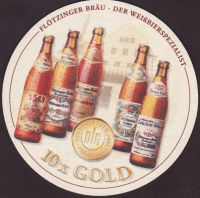 Beer coaster flotzinger-brau-12-zadek