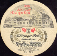 Beer coaster flotzinger-brau-2